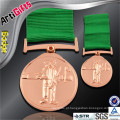 Wholesale militar barato emblemas e medalhas de sinal